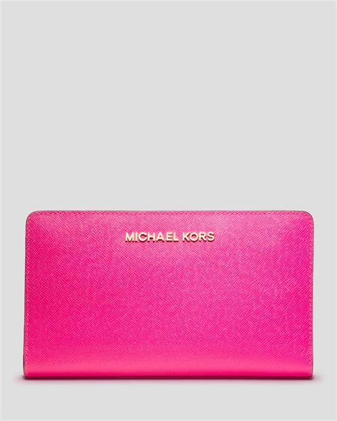 michael kors large snap wallet|overstock Michael Kors Wallet.